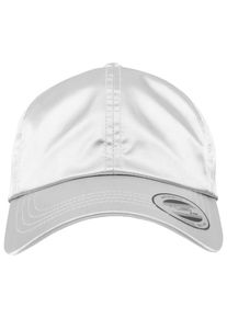 Flexfit Damen Flex Cap "Flexfit Unisex Low Profile Satin Cap", silber, casual, unifarben, 100% Polyester, Caps