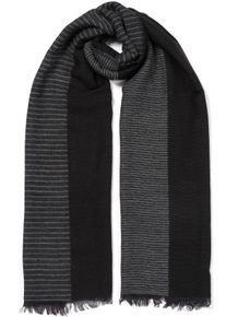 MONTI Damen Strickschal, schwarz, klassisch, Feinstrick, Materialmix, Modetücher, aus hochwertigem Materialmix, Modeschal, maximaler Tragekomfort