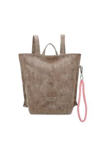 Cityrucksack "Fritzi33N", Fritzi aus Preussen, braun, Polyurethane, casual, Rucksäcke, mit abnehmbarer Schlüsselschlange