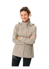 Vaude Damen Outdoorjacke "WOMEN'S ROSEMOOR JACKET II", beige, sportlich, Gr. 48, Obermaterial: 100% Polyester, Jacken, Kordelzug an der Kapuze