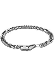Diesel Armband "Schmuck Geschenk Edelstahl Armschmuck Gliederarmband, DX1510040", Edelstahl, silber, Edelstahl, Armbänder