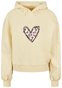 Merchcode Damen Kapuzenpullover "Merchcode Damen", gelb, casual, Gr. L, mehrfarbig, 100% Baumwolle, Pullover