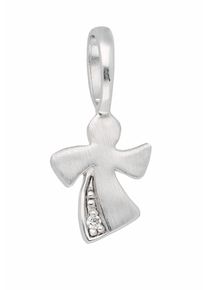 Adelia´s ADELIA ́S Damen Ketten-Anhänger "Damen 925 Silber Anhänger Engel mit Zirkonia", Silber 925 (Sterlingsilber), silber, Silber 925 (Sterlingsilber),
