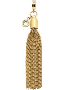 Leonardo Damen Charm-Einhänger "Anhänger Pietra Clip & Mix, 024404, 024405", gold, Edelstahl, Charms, mit Kristallglas