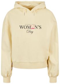 Merchcode Damen Kapuzenpullover "Merchcode Damen", gelb, casual, Gr. M, mehrfarbig, 100% Baumwolle, Pullover