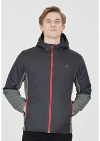 WHISTLER Herren Laufjacke "Arlo", grau, casual, Gr. XL, mehrfarbig, 100% Nylon, Jacken, mit isolierendem Primaloft-Futter