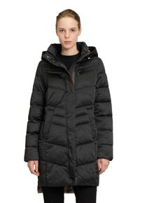 Gil Bret Damen Steppmantel, schwarz, casual, Gr. 40, unifarben, Web, Obermaterial: 100% Polyester, Mäntel, mit Kapuze