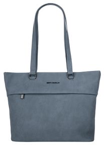Betty Barclay Damen Shopper, blau, Polyurethan (PU), unifarben, Taschen