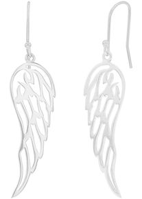 Amor Damen Paar Ohrhaken "Flügel, 9173082", Silber 925 (Sterlingsilber), silber, Silber 925 (Sterlingsilber), Ohrringe