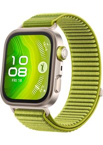 Huawei Smartwatch "WATCH FIT 4 Pro, 1,82 Zoll AMOLED-Farbdisplay", grau, Smartwatches, Outdoor-Sport, Saphirglas und Titan, bis zu 10 Tage