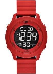 Skechers Herren Chronograph "ROSENCRANS", schwarz, Armbanduhren, Quarzuhr, Armbanduhr, Herrenuhr, Silikonarmband, digital, Wochentag