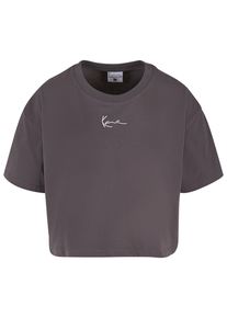 Karl Kani Herren T-Shirt "Karl Kani Damen", grau, klassisch, Gr. XXS, 100% Baumwolle, Shirts