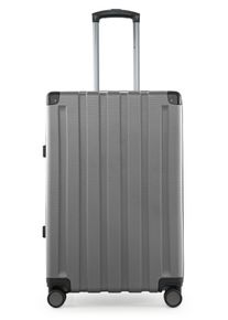 Hartschalen-Trolley "Q-Damm, verschiedene Farben und Größen", Hauptstadtkoffer, silber, ABS, festlich, Koffer, Hartschalenkoffer Reisekoffer Trolley
