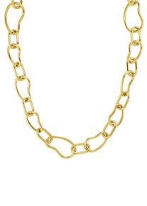 s.Oliver Damen Collier "2034926", Edelstahl, L: 45cm B: 15mm, gold, Edelstahl, B:15mm, Halsketten