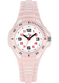 Alpha Saphir Kinder Quarzuhr, rosa, Armbanduhren, Armbanduhr, Kinderuhr, analog, Beleuchtung, ideal auch als Geschenk