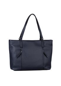 Tom Tailor Damen Shopper "Beca", blau, Polyurethan, Taschen, aus hochwertigem Kunstleder mit funktionalen Details