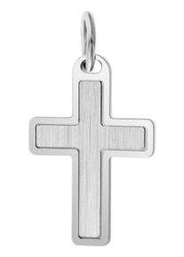 Adelia´s ADELIA ́S Damen Ketten-Anhänger "Neuheit 2025 - moderner Kreuz Anhänger aus 925 Sterling Silber", Silber 925 (Sterlingsilber), silber, Silber 925