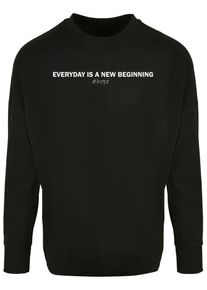 Merchcode Herren Longsleeve "Merchcode Herren Hope Oversized Longsleeve", schwarz, klassisch, Gr. 4XL, unifarben, 100% Baumwolle, Shirts
