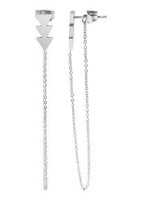 Adelia´s ADELIA ́S Damen Paar Ohrhänger "Neuheit 2025 - Damen Ohrstecker aus poliertem Edelstahl Ø 6 mm", Damen, Edelstahl, silber, Edelstahl, Ohrringe