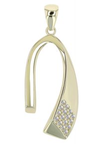 Adelia´s ADELIA ́S Damen Ketten-Anhänger "Neuheit 2025 - zeitloser Schmuck Anhänger aus 333 Gold", Gelbgold 333-Gold, gold, Gelbgold 333, Gold, Schmuckanhänger