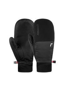 Reusch Damen Fäustlinge "Kavik TOUCH-TEC Mitten", silber, casual, Gr. 7, mehrfarbig, 60% Polyester, 20% Ziegenleder, 15% Polyamid, 5% Elasthan,