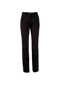 DEPROC Active Damen Softshellhose "STONECREST II WOMEN", schwarz, Gr. 46, 96% Polyester; 4% Elasthan, Hosen, auch in Großen Größen erhältlich