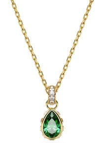 Swarovski Damen Kette mit Anhänger "Chroma, 5648751", Metall, L: 44cm, gold, Metall, Halsketten, mit Swarovski Kristall