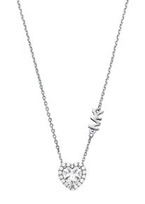 Michael Kors Damen Kette mit Anhänger "Herz, PREMIUM, MKC1520BG791", Silber 925 (Sterlingsilber), L: 45,5cm, silber, Silber 925 (Sterlingsilber),