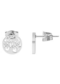 Adelia´s ADELIA ́S Damen Paar Ohrhänger, Damen, Edelstahl, silber, Edelstahl, Ohrringe