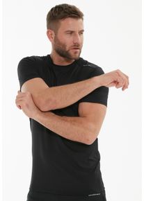 Endurance Herren Funktionsshirt "Hubend", schwarz, sportlich, Gr. XXL, unifarben, 47% Polyester, 47% Polyester, 6% Elasthan, Shirts, aus