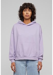 Urban Classics Damen Kapuzenpullover "Urban Classics Ladies Light Terry Oversized Hoodie", lila, casual, Gr. XL, unifarben, 70% Baumwolle, 30%