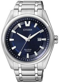Citizen Herren Solaruhr "Super Titanium", silber, Armbanduhren, Armbanduhr, Herrenuhr, Titan, Datum, Saphirglas