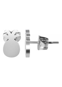 Adelia´s ADELIA ́S Damen Paar Ohrhänger "Neuheit 2025 - Unisex Ohrstecker aus poliertem Edelstahl", Unisex, Edelstahl, silber, Edelstahl, Ohrringe