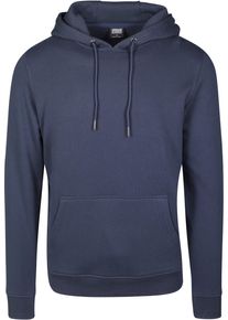 Urban Classics Herren Sweatshirt "Urban Classics Herren Basic Sweat Hoody", blau, Gr. S, unifarben, 63% Baumwolle, 37% Polyester, Sweatshirts