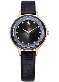 Swarovski Damen Quarzuhr "OCTEA NOVA", schwarz, Armbanduhren, Armbanduhr, Damenuhr, Swarovski-Kristalle, Swiss Made