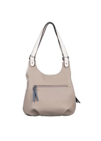 Tom Tailor Damen Shopper "Juna", blau, Polyurethan, colorblocking, gepflegt, mehrfarbig, Taschen