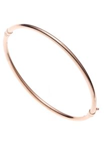 Jobo Damen Armreif, Roségold 585, rosa, Rosu00e9gold 585, Armbänder, oval 585 Roségold