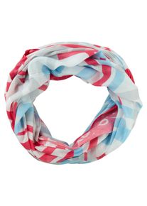 Laura Scott Damen Loopblau, weiß, grau, beere, casual, gestreift, bedruckt, leicht transparent, leicht durchscheinend, Obermaterial: 100% Polyester,