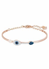 Swarovski Damen Armreif "Symbolica Böser Blick magisches Auge, 5171991", M, Metall, rosa, Metall, Armbänder, mit Swarovski Kristall