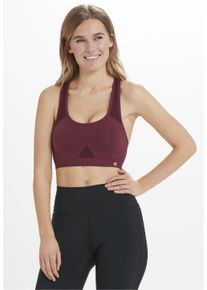ENDURANCE ATHLECIA ATHLECIA Damen Sport-BH "Rosemary", Gr. XS, rot, 92% Polyamid, 8% Elasthan, unifarben, sportlich, BHs, mit angenehmem X-Profil