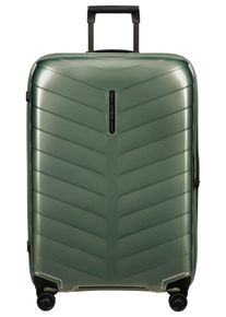 Samsonite Hartschalen-Trolley "ATTRIX, verschiedene Größen und Farben", grün, Polypropylen, Strukturmuster, klassisch, Koffer, Hartschalen-Koffer