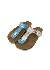 DOGO Damen Zehentrenner "Lila Queen Of The Beach Damen Sandalen/ Sandaletten / Female", Gr. 37, bunt, Lederimitat, Schuhe, Vegan