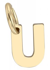 Adelia´s ADELIA ́S Damen Ketten-Anhänger "Neuheit 2025 - moderner Buchstabe Anhänger aus 375 Gold", Gelbgold 375-Gold, gold, Gelbgold 375, Gold,