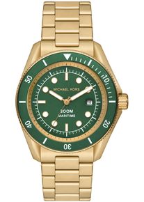Michael Kors Damen Quarzuhr "MARITIME", gold, Armbanduhren, Armbanduhr, Damenuhr, Herrenuhr, Edelstahlarmband, analog