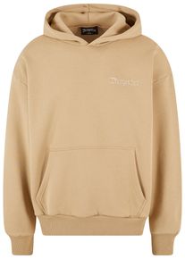 DROPSIZE Herren Kapuzensweatshirt "Dropsize Herren Heavy Oversize Embo Hoodie", braun, Gr. S, 70% Baumwolle, 30% Polyester, Sweatshirts
