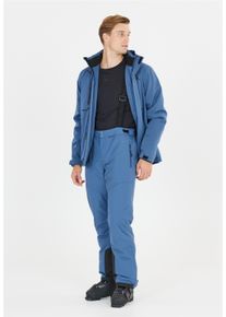 WHISTLER Herren Skihose "Drizzle", blau, sportlich, Gr. XL, unifarben, 100% Polyester, Hosen, mit wasserabweisenden Eigenschaften und funktionalen