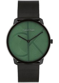 Calvin Klein Damen Quarzuhr "CK ICONIC 40 mm", schwarz, Armbanduhren, Armbanduhr, Damenuhr, Herrenuhr, Edelstahlarmband, analog
