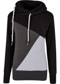 Just Rhyse Damen Kapuzenpullover "Just Rhyse Damen Panamy Hoody", schwarz, casual, Gr. XS, mehrfarbig, 50% Baumwolle, 50% Polyester, Pullover
