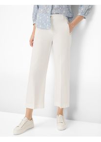 Damen 5-Pocket-Hose "Style PEGGY CULOTTE", weiß, Gr. 42, RAPHAELA BY Brax, 96% Baumwolle, 4% Elasthan, Hosen