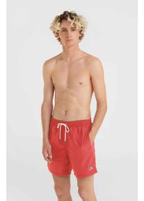 O`Neill O'NEILL Herren Badeshorts "VERT 16'' SWIM SHORTS", rot, sportlich, Gr. XXL, Obermaterial: 100% Polyamid, Badehosen, mit Druckknopf